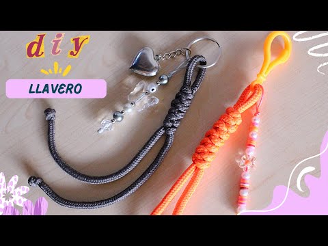 LLAVERO DE CORDON!😲🔥 muy facil de hacer y economico!