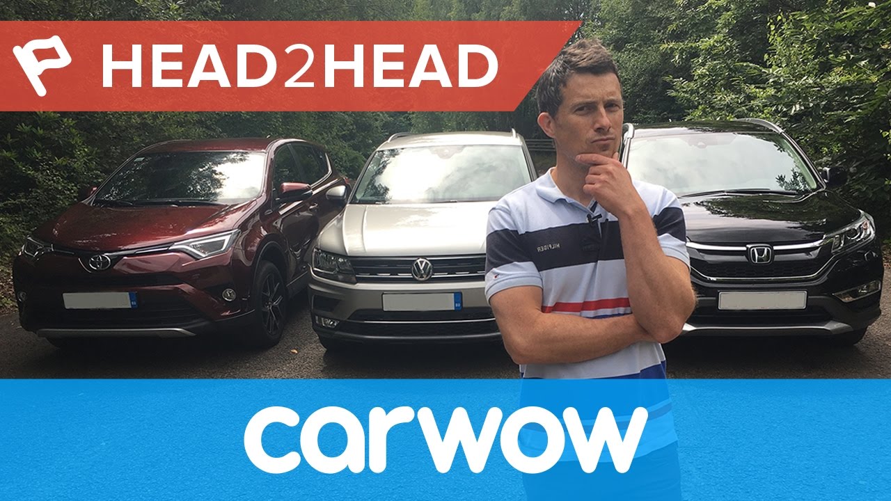 Volkswagen Tiguan vs Honda CR-V vs Toyota RAV4 review