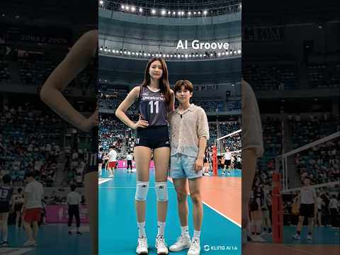 An Idol's Surprise Move at the Volleyball Game 배구장에 나타난 아이돌의 돌발행동 #volleyball #배구