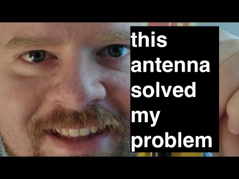 this tiny antenna solved my HUGE problem