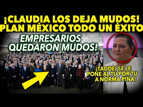 SAN LUNES! INSÓLITO ¡CLAUDIA LOS DEJA IMPACTADOS! PLAN MEXICO TODO UN EXITO. TADDEI LA MANDA A VOLAR