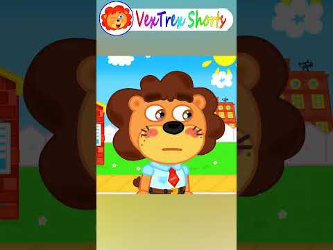 Lion Shorts - Rich Unpopular Student vs Poor Popular Student - Cartoon for Kids