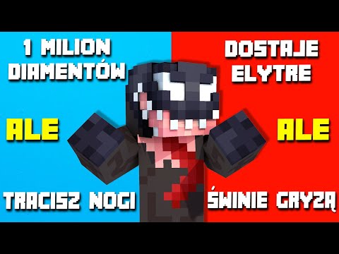 MINECRAFT, ale CO 5 MINUT MUSZĘ WYBRAĆ CO WOLĘ! *ultra hard*