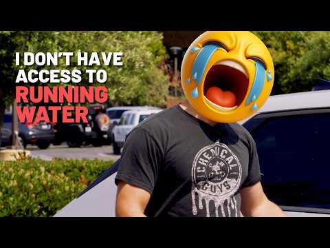Easy Car Detailing For People With No Driveway, No Hose!