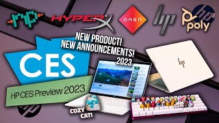 Vido-Test : CES 2023 Preview Event for HP, Omen, HyperX, & Poly - Quick insight of what's on the way