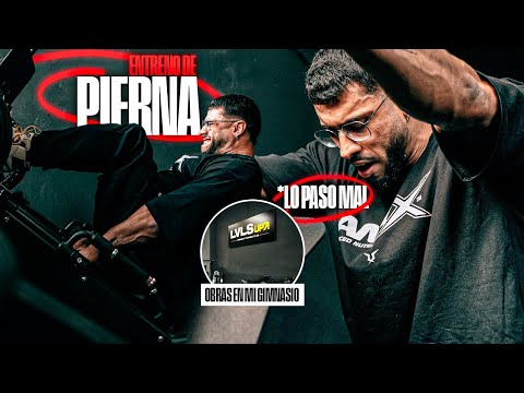 ENTRENO de PIERNA completo + OBRAS en mi GYM