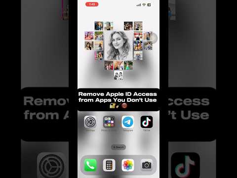 ##Remove Apple ID Access from Apps You Don’t Use 🔐🧹📵#teachandlearn