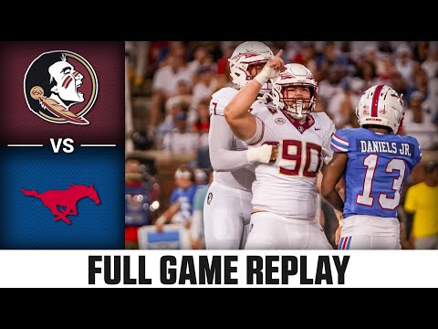 Florida State Vs Smu Full Game Replay Acc Football Bvm Sports