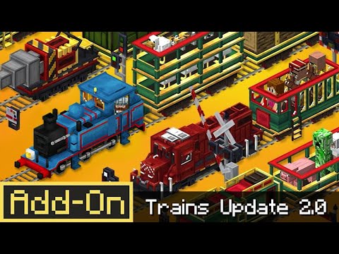 TRAINS 2.0 ADDON: Automate Your Training Experience With Steam, Diesel, & Subway locomotives!