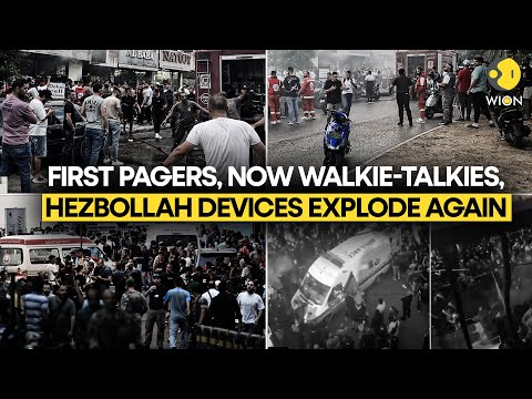 Hezbollah devices explode again in Lebanon, raising fears of wider Israel conflict | WION Originals