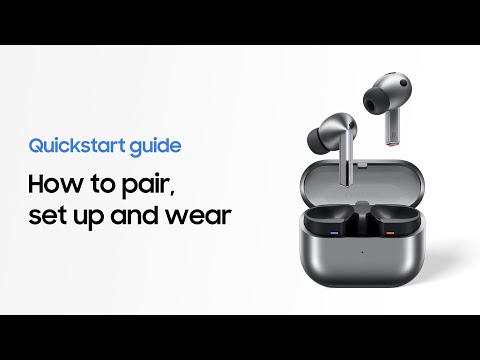 Galaxy Buds3 Series: How to get started | Samsung