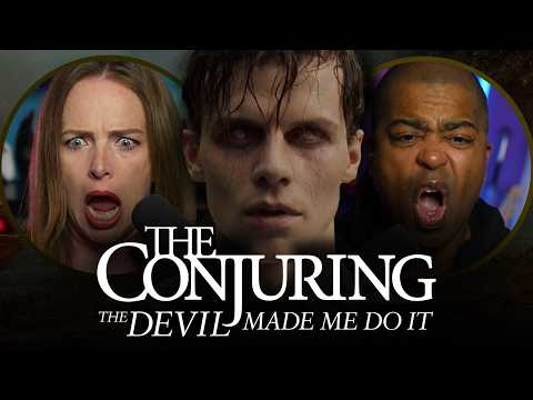 CONJURING 3 THE DEVIL MADE ME DO IT (2021) THE SCENE THAT BROKE US!! - First Time Watching - Review