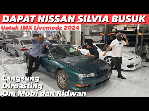 NISSAN SILVIA S14 KAMI UNTUK LIVEMODZ DIROASTING OM MOBI DAN RIDWAN HANIF