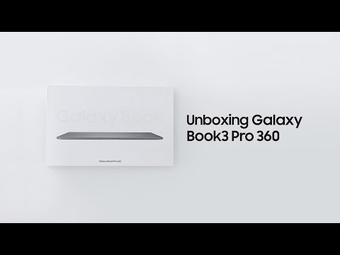 Galaxy Book3 Pro 360: Official Unboxing | Samsung