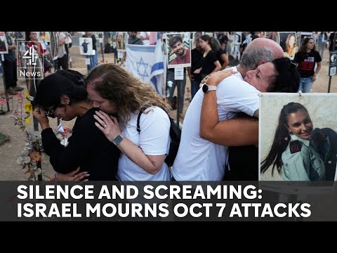 Israelis mark a year since Nova festival massacre