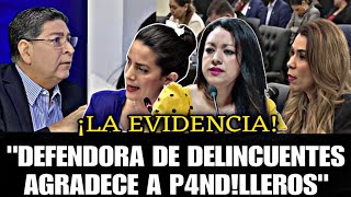 DEFENSORA DE DELINCUENTES AGRADEC3 A PAND!LLEROS?? DESTARTALAN MENTIRAS DEL GOBIERNO Y SUS TROLES