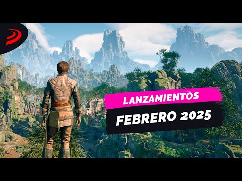 Los 15 MEJORES JUEGOS que SALEN en FEBRERO de 2025