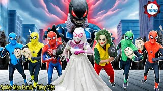 Siêu Nhân Nhện Bắt Tay Cùng JOKER Giải Cứu Cô Dâu|| Tổng Hợp Video Hành Động Hay Nhất