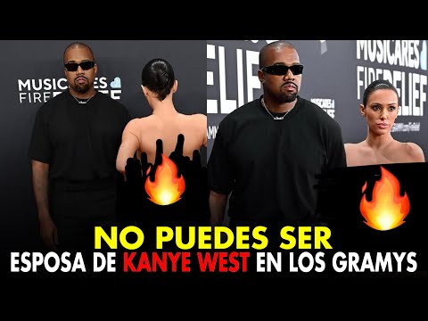 😱INESPERADO! ESPOSA DE KANYE WEST ENSEÑA TODO EN LOS GRAMYS