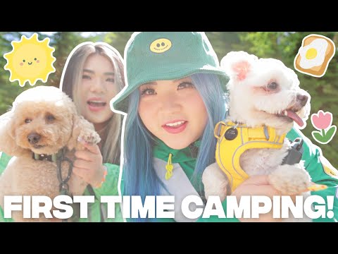 KREW FIRST TIME CAMPING!