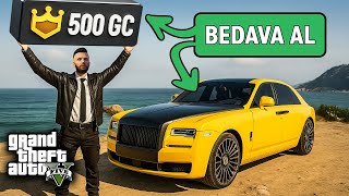 GTA 5 EN İYİ RP SUNUCU DA BEDAVA SÜPER ARABA & BEDAVA 500 GC VERİYORUM ! NASIL ALACAĞINI ÖĞREN!