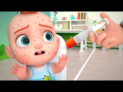 Time for a Shot | Baby Gets Vaccine | Nursery Rhymes for Kids