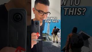 @insta360 X5: How to film a tilt up shot on your own