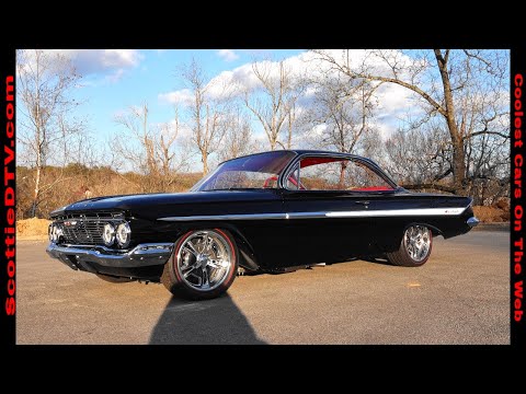 "Unveiling a Timeless Classic: The 1961 Chevrolet Bubble Top" Pro Auto Custom Interiors Interior