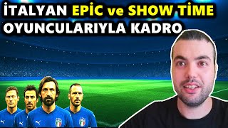 İTALYAN EPİC ve SHOW TİME KARTLARIYLA KADRO KURMA ve MAÇLAR (eFootball 2026 Mobile Gameplay)
