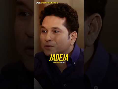 When I ignored Jadeja. #jadeja #sachintendulkar #indiancricketteam #cricketindia #indiancricketer