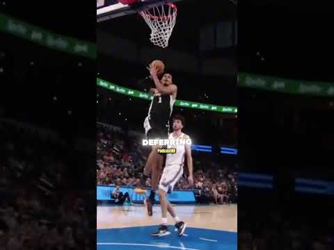 Stephen A Smith seen the vision in Wemby #nba #victorwembanyama #podcast #edit