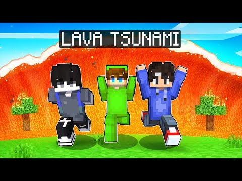 LAVA TSUNAMI in OMOCITY!🌋🌋🌋- Minecraft (Tagalog)