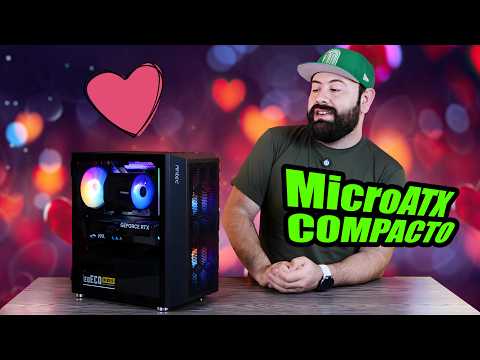 RTX5060Ti + Core i3 13100, Ensamble Micro ATX ¡SUPER BONITO! Antec NX200M - DrogaDigital
