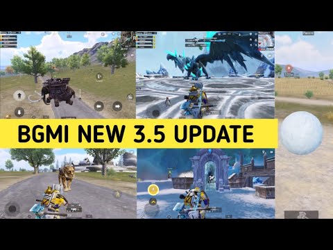 BGMI NEW 3.5 UPDATE IS HERE NEW WINTER UPDATE BGMI