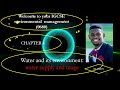 Desalination and Water Usage Concepts