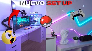 MI NUEVO SET UP eN LA CASA de MIS ABUELOS!!