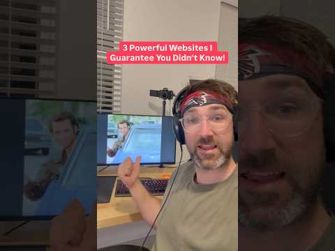3 Powerful Websites I Guarantee You Didn’t Know