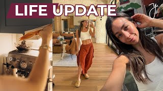 VLOG: first time getting lip fillers, favorite skincare + mold-free coffee!