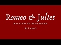 Exploring Act I, Scene 5 of Romeo and Juliet