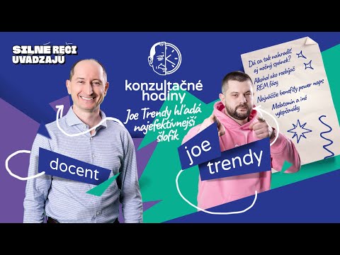 Konzultačné Hodiny ep.8 - Joe Trendy kráľ spánku