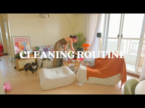 Deep Cleaning My Condo | Relaxing & Productive