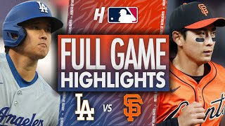 Los Angeles Dodgers vs San Francisco Giants - FULL GAME HIGHLIGHTS | July 11, 2025 MLB Season