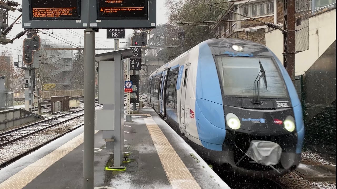 SNCF Z50000 Francilien Ligne L Transilien/ Электропоезда Z50000 на линии L