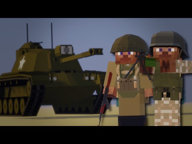 Minecraft Modded Server WAR: The Battle of Al-Hasakah
