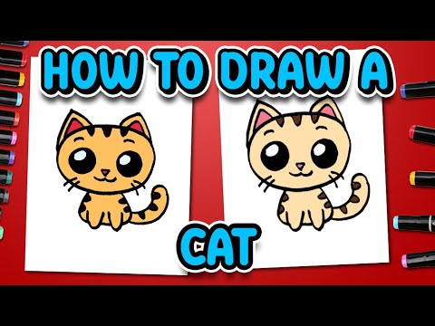 Cat Face Drawing | How To Draw A Cat Easy