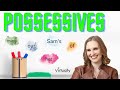 Possessive Pronouns and Adjectives