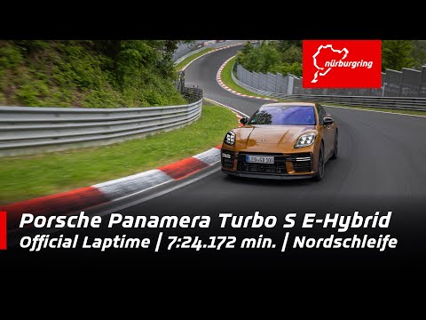 Panamera Turbo S E-Hybrid | 7:24,172  minutes official laptime | Nordschleife