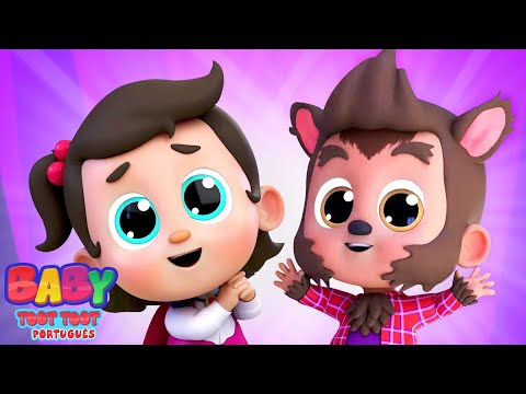 Baby Toot Toot Cinco Monstrinhos Assustadores Músicas Infantis em Português