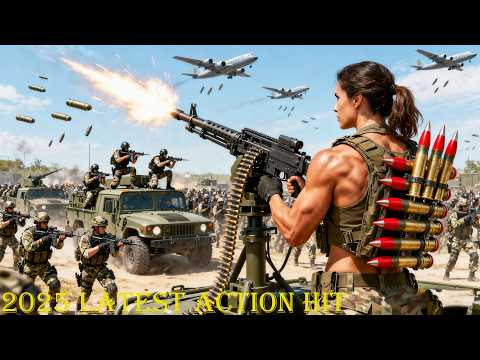 2025 Latest Action Hit: A female agent ambushes midway, wiping out an entire elite Japanese unit.