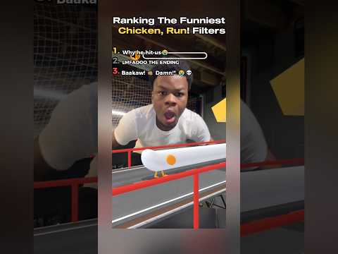 Ranking The Funniest  Chicken, Run! Filters #filters #shorts